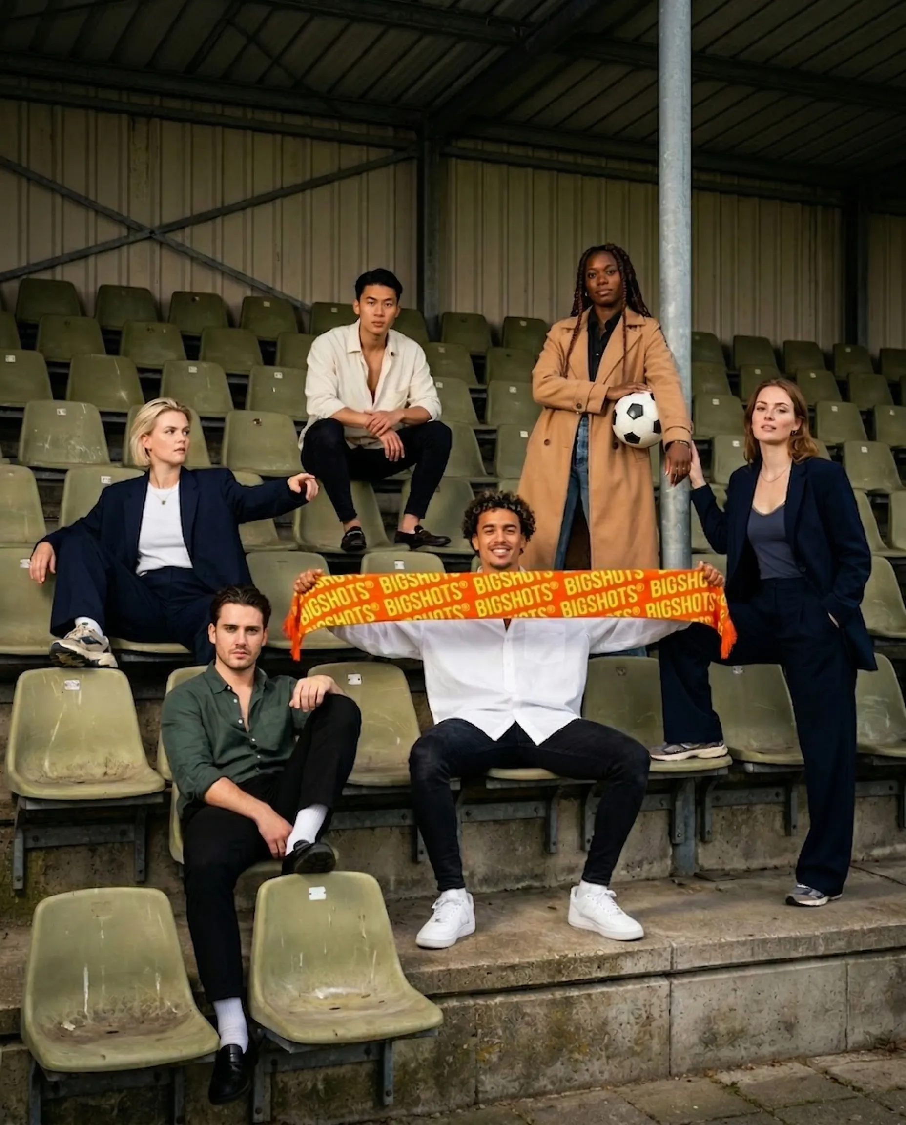 Bigshots op de tribune